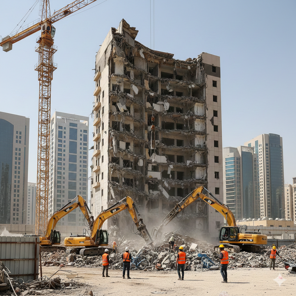 مقاول هدم جدة